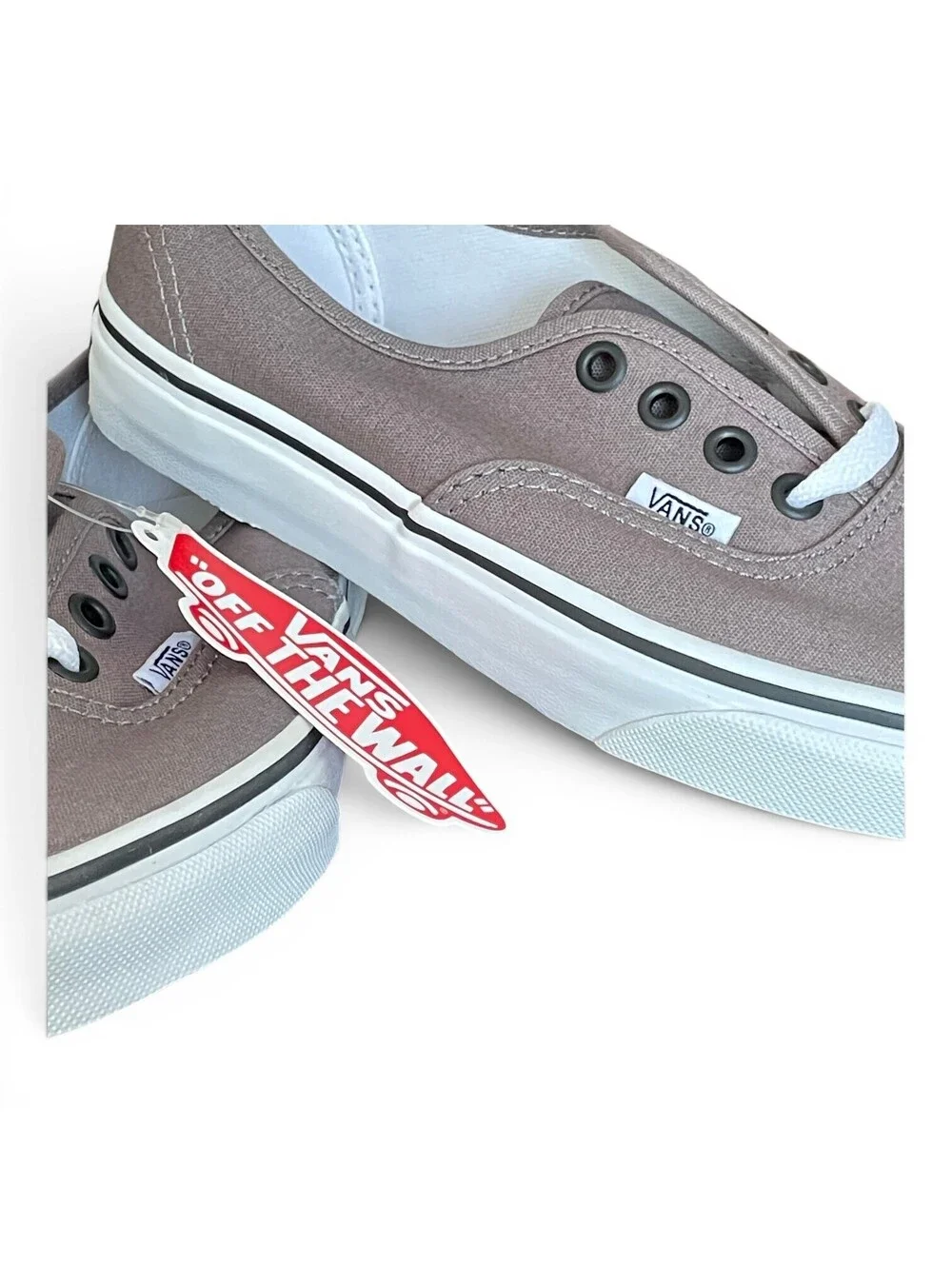 Vans Authentic Sneakers Pewter Women Sz 6 Men Sz 4.5 NWT